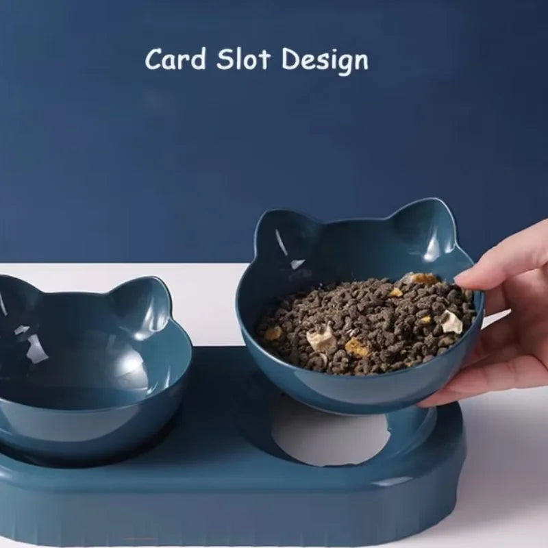 Ergonomische 3-in-1 Futterstation mit Wasserspender